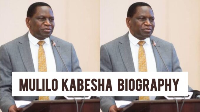 Mulilo Kabesha Biography
